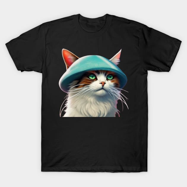 cat T-Shirt by dongila5